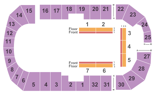 Deschutes County Fairgrounds Expo Center Seating Chart: Circus