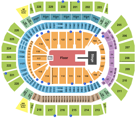 Desert Diamond Arena Seating Chart: Charli XCX
