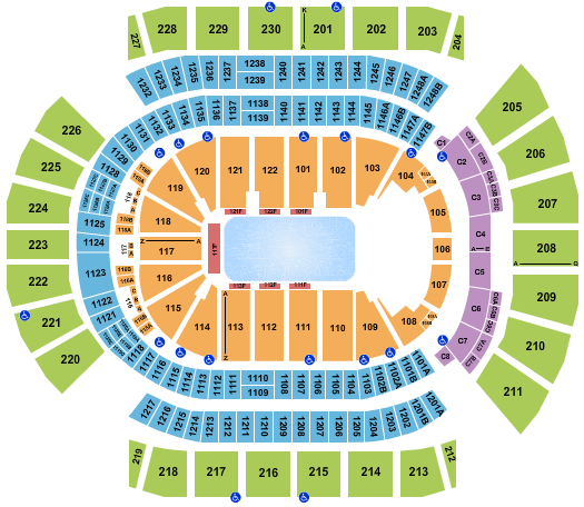 Desert Diamond Arena Seating Chart: Disney On Ice