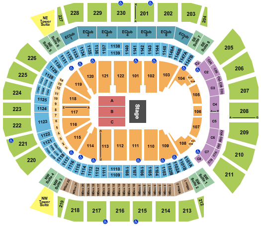 Desert Diamond Arena Seating Chart: Quarterhouse 3