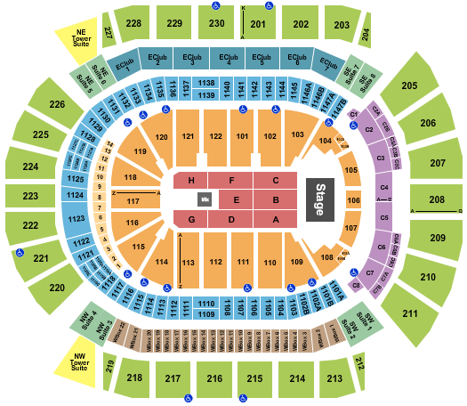 Desert Diamond Arena Seating Chart: Ramon Ayala