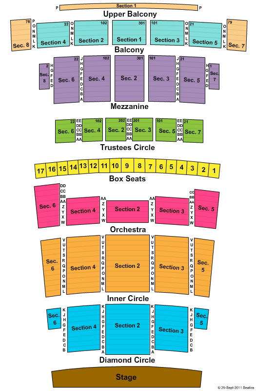 Fontanel Seating Chart