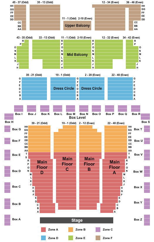 Detroit Symphony Orchestra Detroit Symphony Orchestra Hall Seating Chart