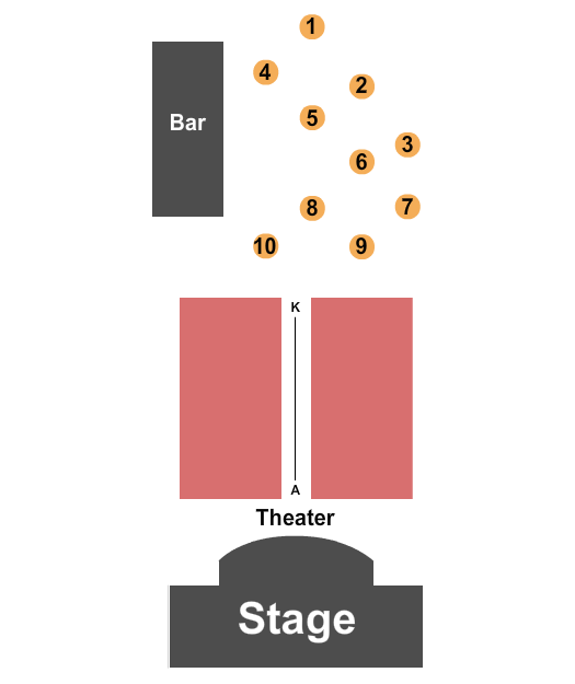 Devour Studios Seating Chart: Endstage