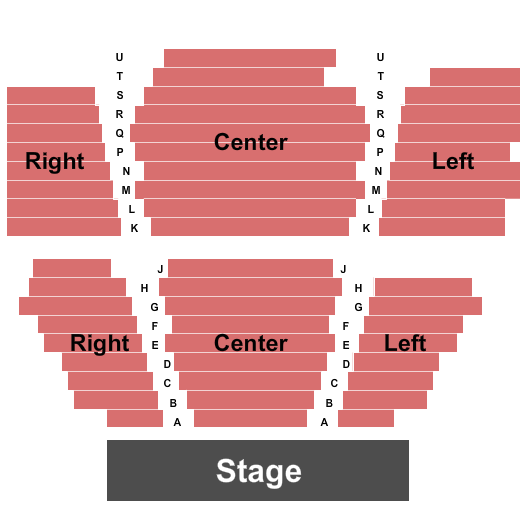 Diamond Head Theatre Seating Chart: Endstage