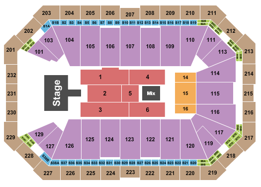 Dickies Arena Seating Chart: Christian Nodal