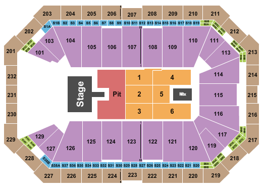 Dickies Arena Seating Chart: Ella Langley
