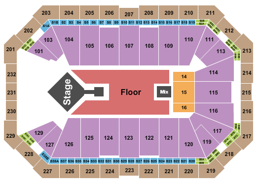 Dickies Arena Seating Chart: Keshi