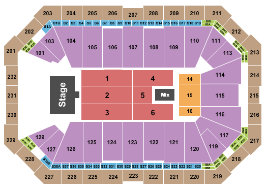 Dickies Arena Seating Chart: Koe Wetzel