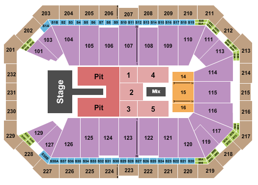Dickies Arena Seating Chart: Laufey
