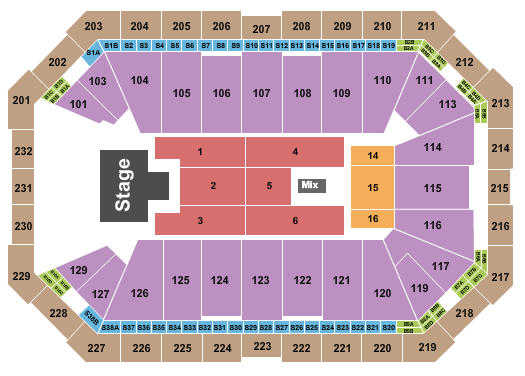Dickies Arena Seating Chart: Melanie Martinez