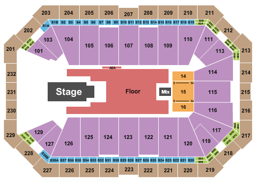 Dickies Arena Seating Chart: Playboi Carti