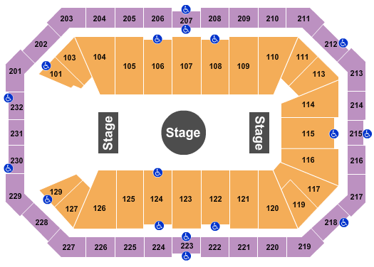 Dickies Arena Seating Chart: Ringling Bros Circus