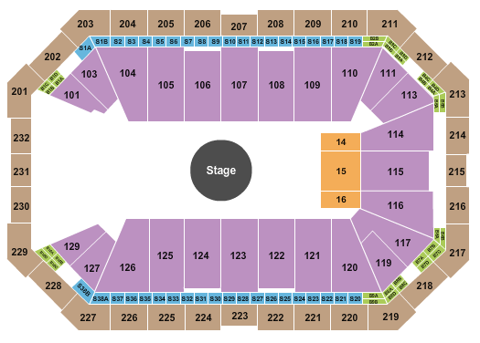 Dickies Arena Seating Chart: Rocket League