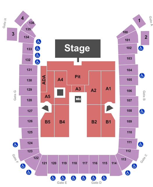 Dick's Sporting Goods Park Seating Chart: Hozier