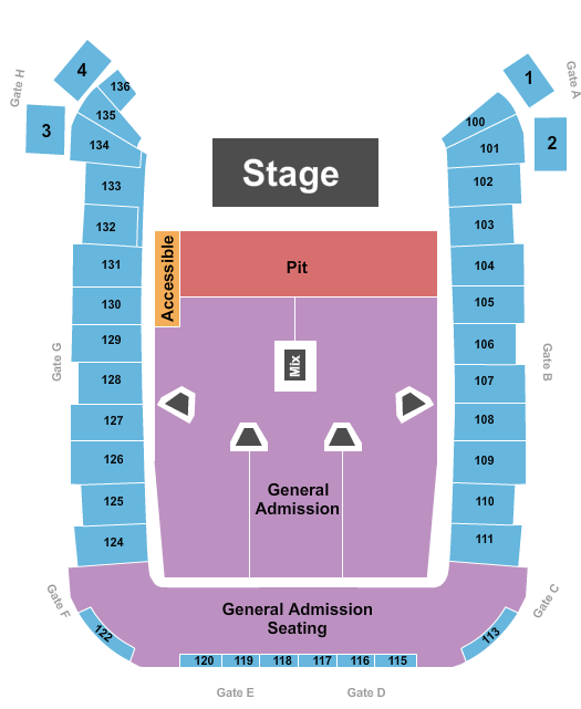 Dick's Sporting Goods Park Seating Chart: Rufus Du Sol