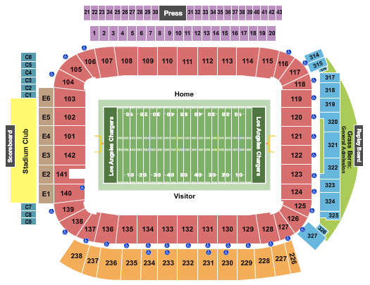 Oakland Raiders Seating Chart