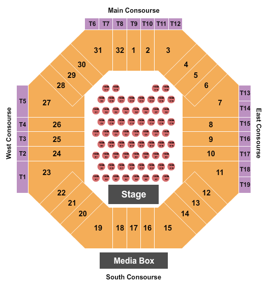 Dignity Health Sports Park - Stadium Seating Chart: Jazz Festival