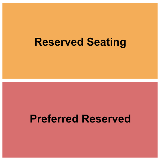 Dixon Ministry Center Seating Chart: Preferred/RSV