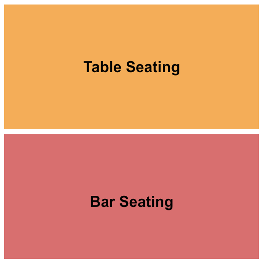 Dizzys Club Coca-Cola Seating Chart: Table/Bar