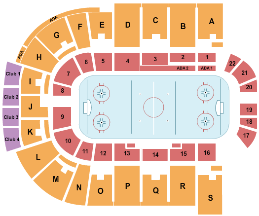 Ice Arena at The Monument Seating Chart