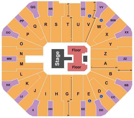 Don Haskins Center Seating Chart: Christian Nodal