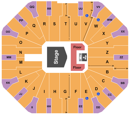 Don Haskins Center Seating Chart: Grupo Firme