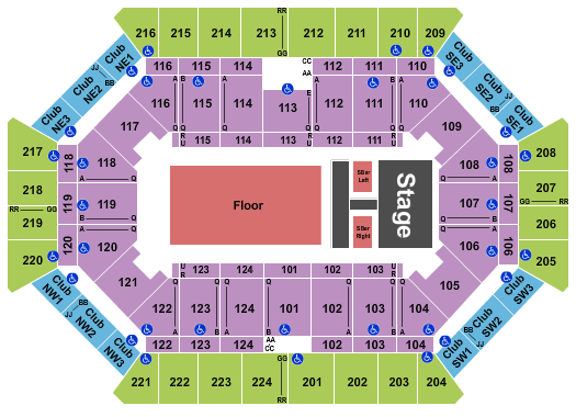 Panama City Civic Center Seating Chart