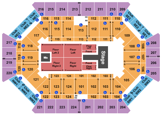 Donald L. Tucker Civic Center Seating Chart: Matt Matthews