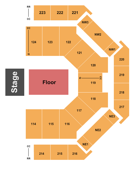 John Mulroy Civic Center Seating Chart