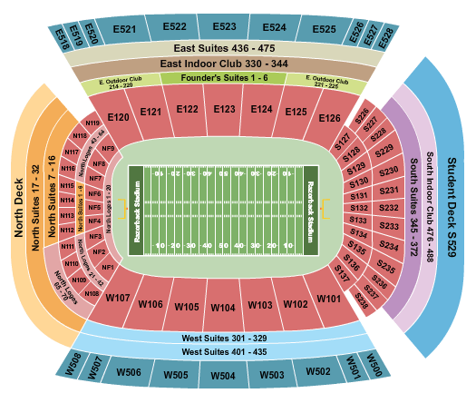 Buy Tennessee Volunteers Football Tickets, Seating Charts ...