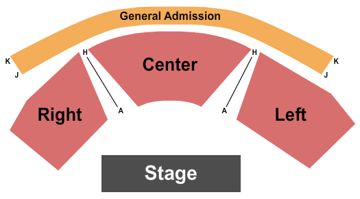 Dorothy Betts Marvin Theatre Seating Chart: Endstage