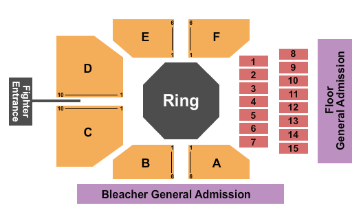 Dort Financial Center Seating Chart: MMA