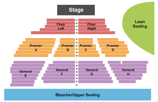 Dos Lagos Lakeside Amphitheater Seating Chart: Endstage 2