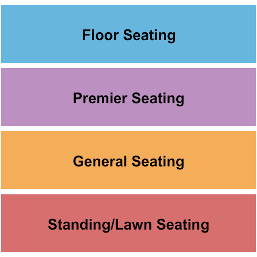 Dos Lagos Lakeside Amphitheater Seating Chart: Endstage