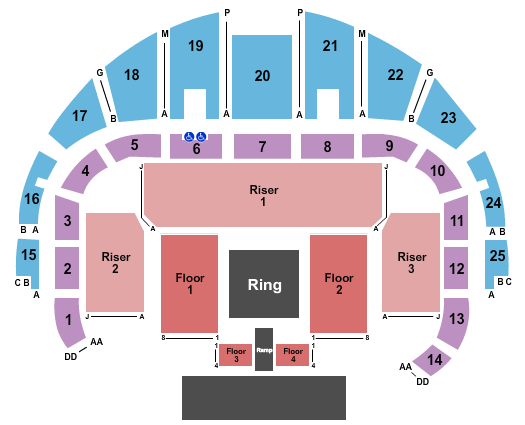 Dothan Civic Center Seating Chart: NWA Wrestling