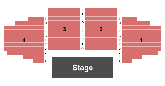 DoubleTree by Hilton Hotel Grand Junction Seating Chart: Endstage
