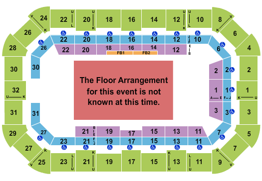 Dow Arena At Dow Event Center Seating Chart