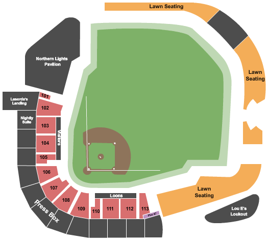 Timber Rattlers Stadium Seating Chart