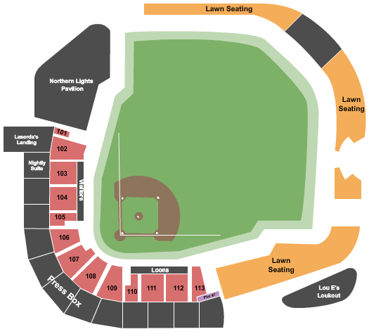 Dayton Dragons Baseball Seating Chart