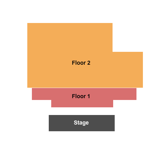 The Red Room at Dow Event Center Map