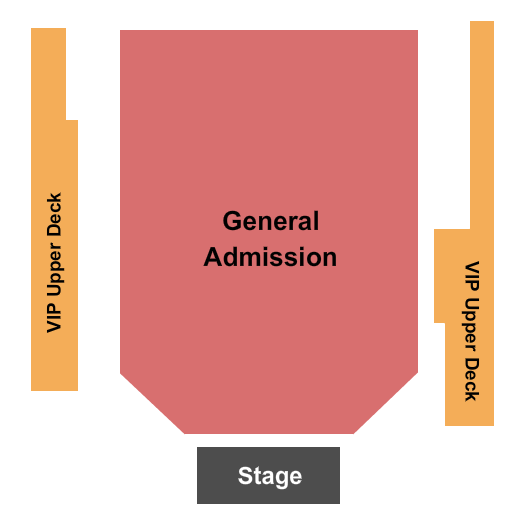 Downtown Las Vegas Events Center Seating Chart: Endstage GA/VIP