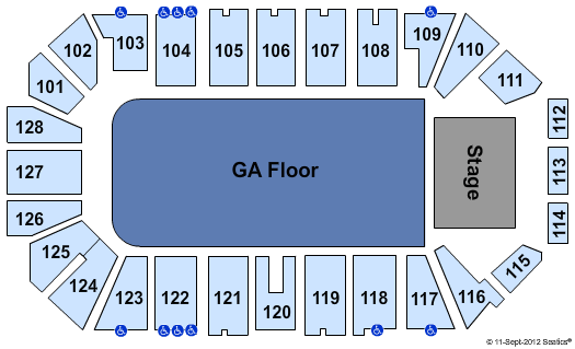 Dr Pepper Arena Seating Chart