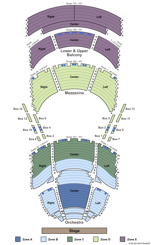 Dr Phillips Performing Arts Center Seating Chart