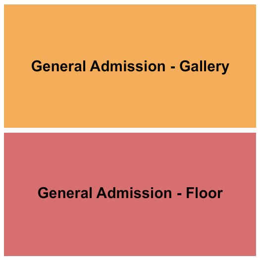 Dr. Phillips Center - Alexis & Jim Pugh Theater Seating Chart: GA Floor / GA Gallery
