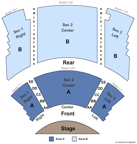 Drury Lane Theatre Oakbrook Terrace Seating Chart