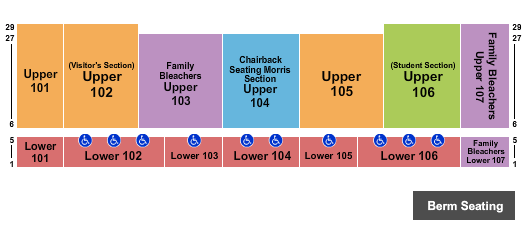 Dunham Field at Husky Stadium Seating Chart: Football 2019-20