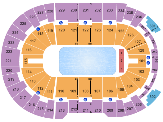 Amica Mutual Pavilion Seating Chart: Disney On Ice