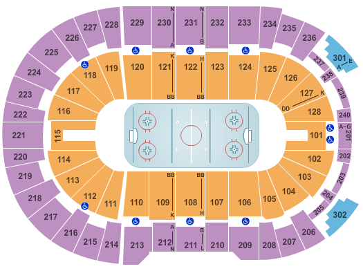 Wilkes Barre Penguins Seating Chart