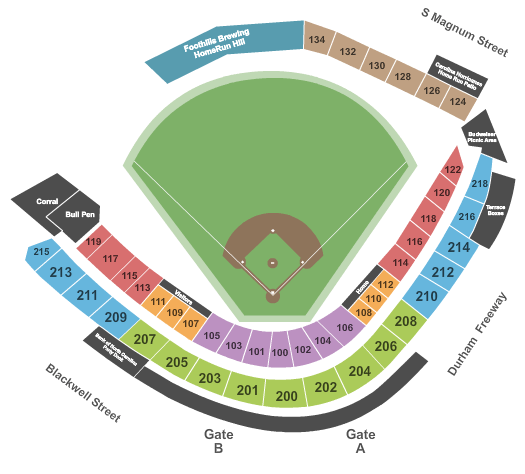 Chicago Bulls Interactive Seating Chart